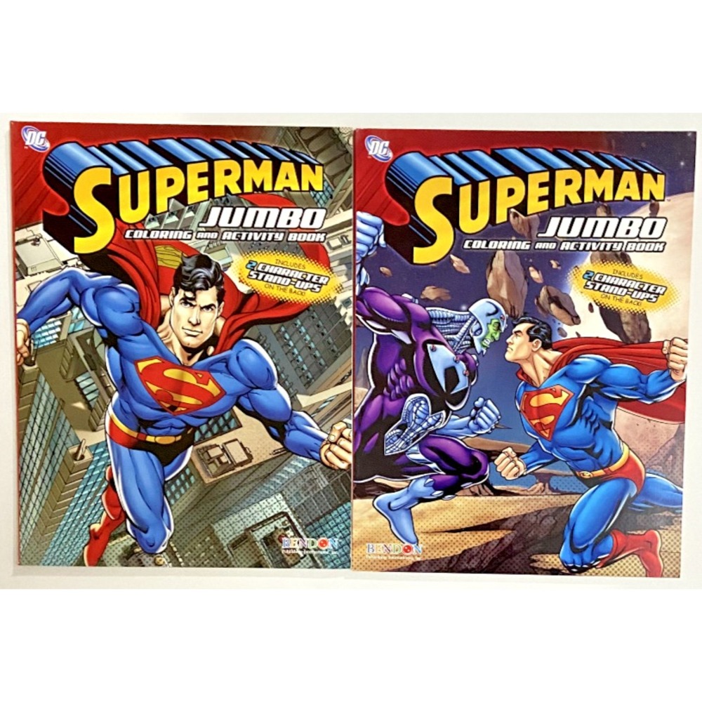 SUPERMAN‎ Jumbo Coloring & Activity Books Brainiac
